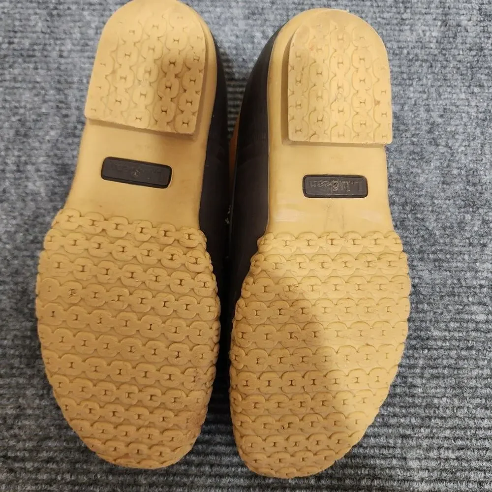 L. L. Bean Mens Size 10M Brown and Tan 